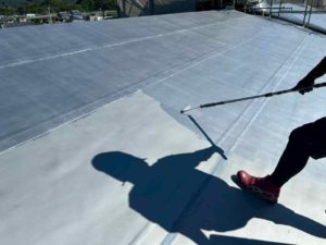 土佐市蓮池　Ｎマンション様　屋根塗装