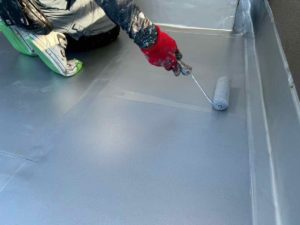 土佐市蓮池　Ｎマンション様　屋根塗装