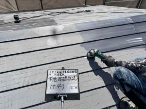 安芸市川北　Ｇ様
屋根塗装