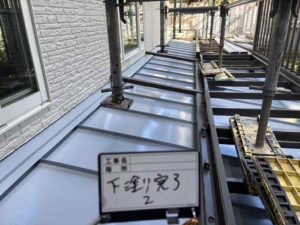 香美市土佐山田町神母ノ木　Ⅰ様邸　屋根塗装