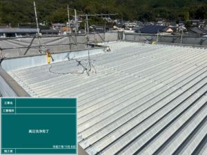 高知市北秦泉寺　ハイツN様　高圧洗浄