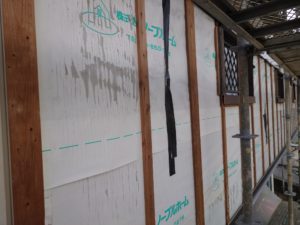 高知市神田　Ｈ様邸
外壁工事