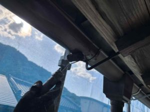 高知市介良乙　Ⅾ様邸
付帯部塗装