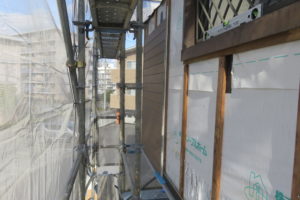 高知市神田　Ｈ様邸
外壁工事