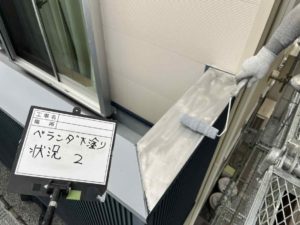 高知市みづき　Ｔ様邸
笠木塗装