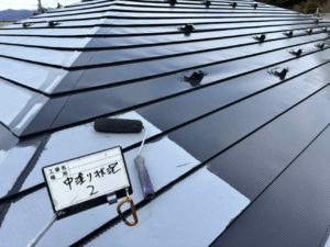 香南市野市町西佐古　Ｂ様邸　屋根塗装