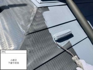 香南市赤岡町　Ｔ様邸
屋根塗装