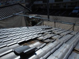 土佐町田井　Ｋ様邸
屋根工事