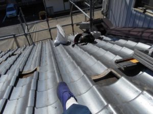 土佐町田井　Ｋ様邸
屋根工事